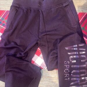 Victoria Sport purple sweatpants size small